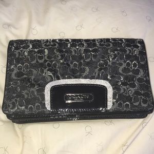 COACH clutch/cross body bag; brand new with tags